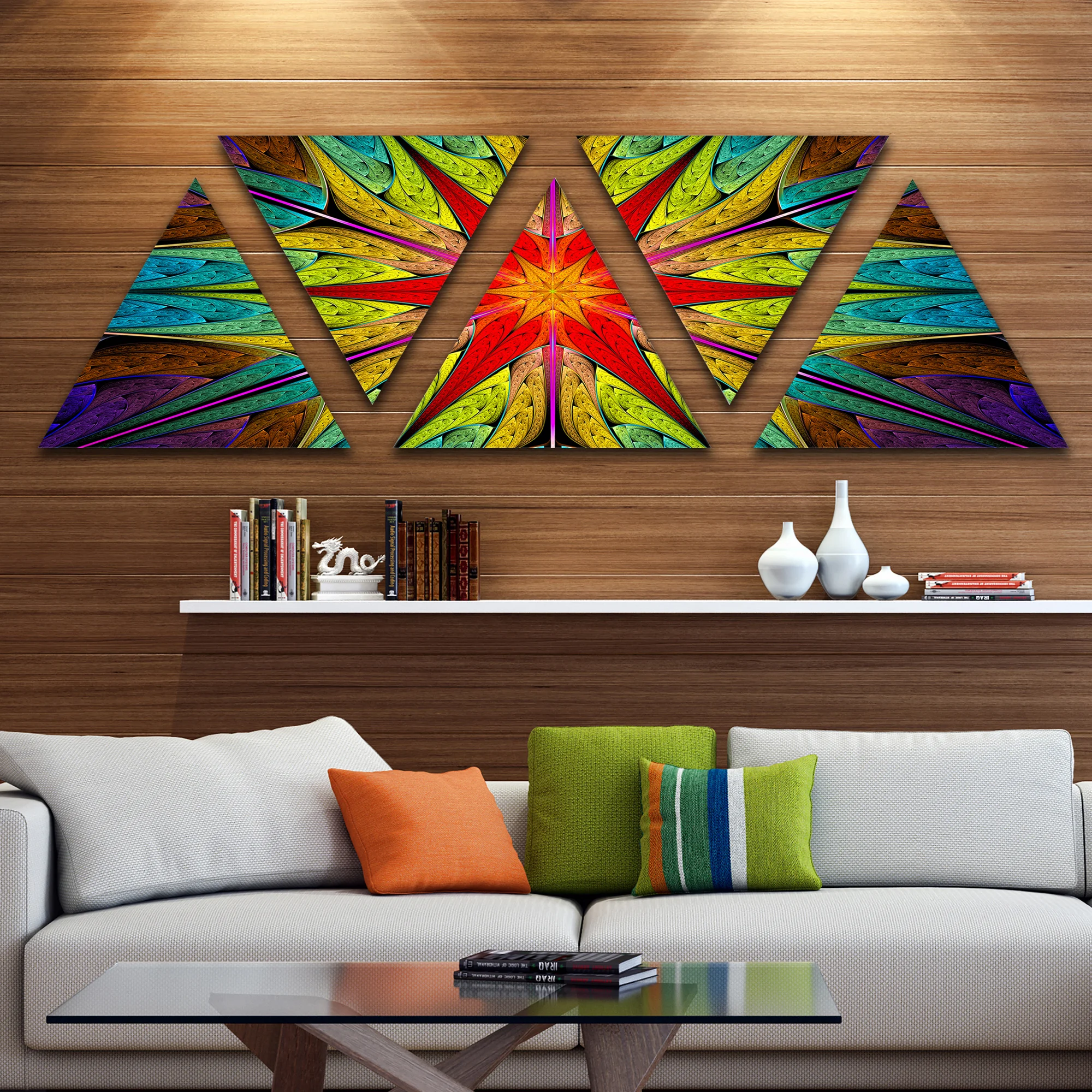 Modern Glass Wall Art