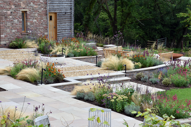 The Barn Garden near Monmouth