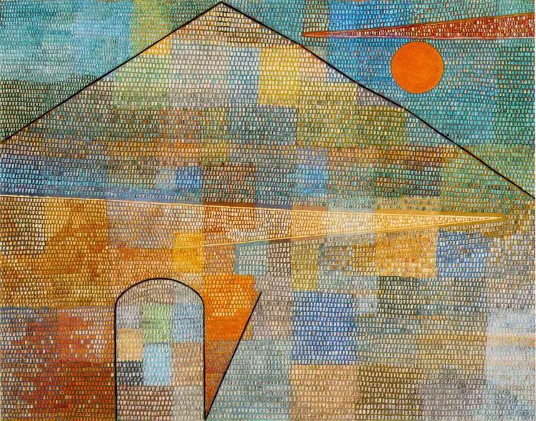 All About Ad Parnassum by Paul Klee