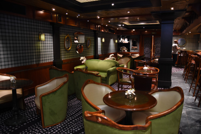 New cruise ship interior inspired by Sydney pub scene