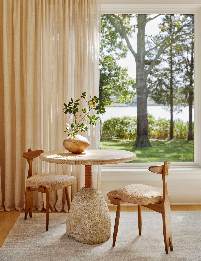 A Waterfront Weekend Retreat in the Hamptons by Sandra Weingort.