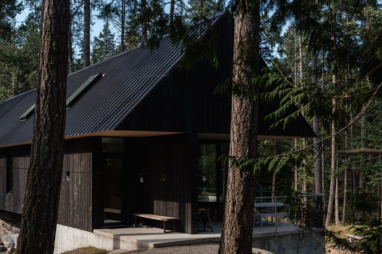 A Modern Minimalist Cabin in the Woods! Let Us In House Tour