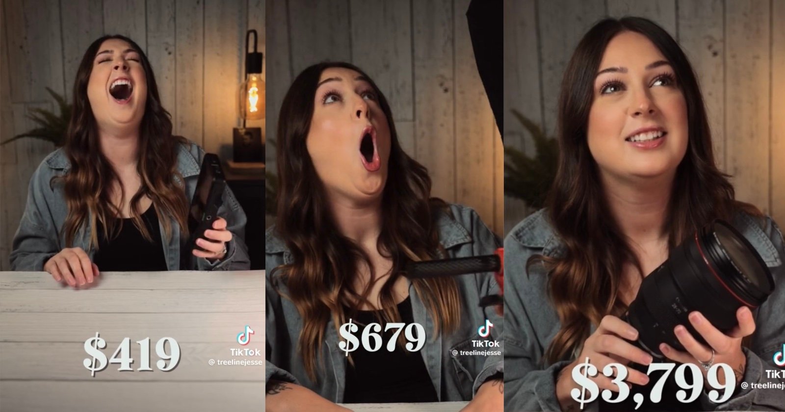 Photographer’s Wife is Left Stunned By Cost of His Camera Gear in Viral Video