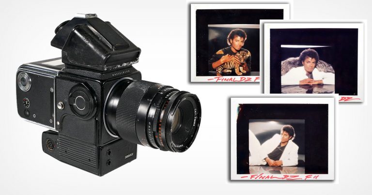 Michael Jackson ‘Thriller’ Polaroid Test Shots and Camera Are Up for Sale