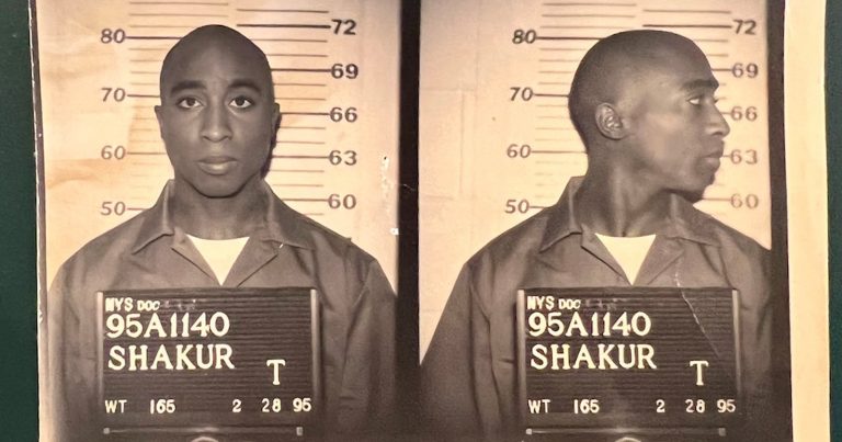 Never-Before-Seen Mug Shot of Tupac Shakur Expected to Fetch $35K