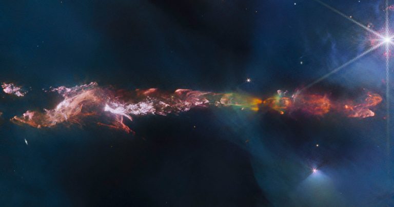 Gaze Upon Webb’s Latest Photo of a Colorful Stellar Nursery