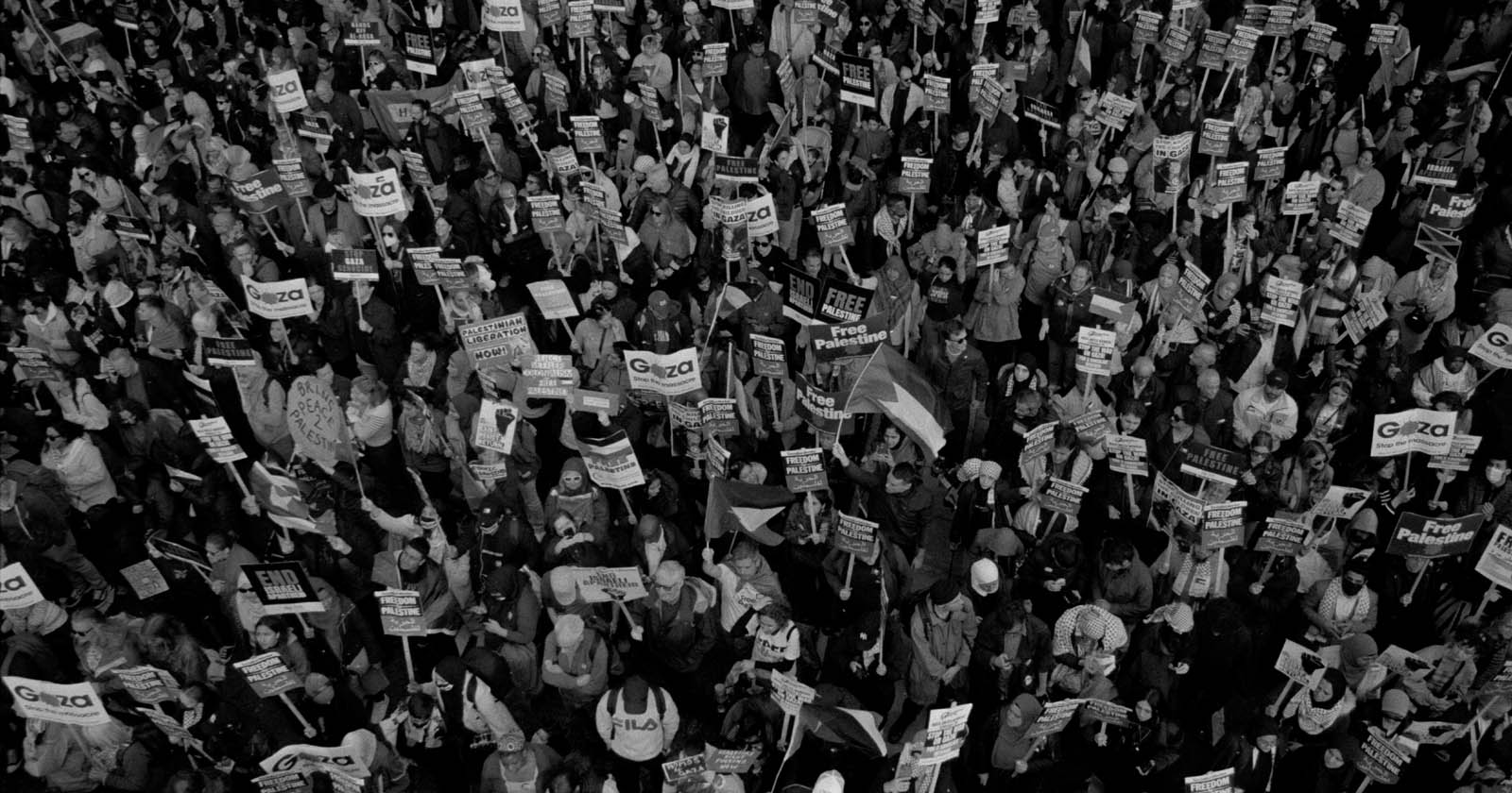 Photographing a Local Protest Against Foreign Conflict