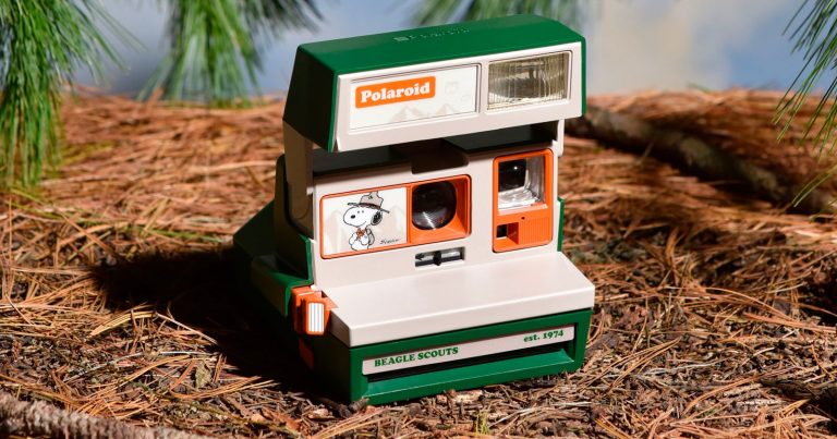 Snoopy-Themed Polaroid Celebrates 50 Years of the Beagle Scouts