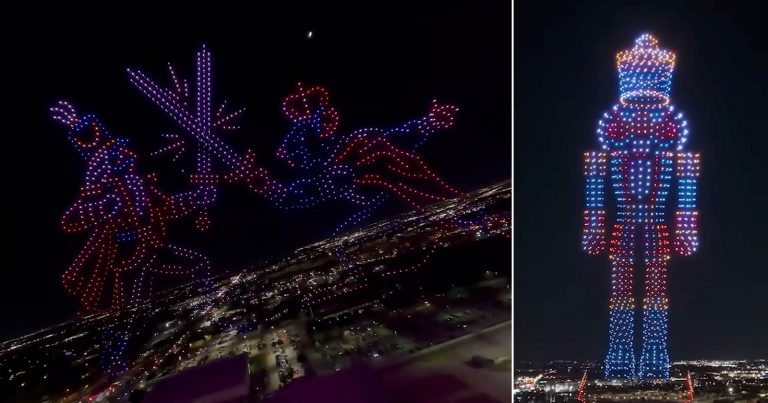 Record-Breaking Christmas Drone Show Recreates ‘The Nutcracker’