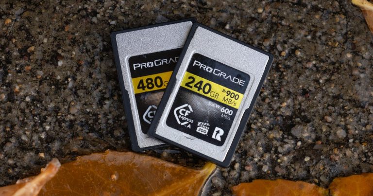 ProGrade’s New VPG 200 CFexpress Type A Cards Are Affordable, Spacious