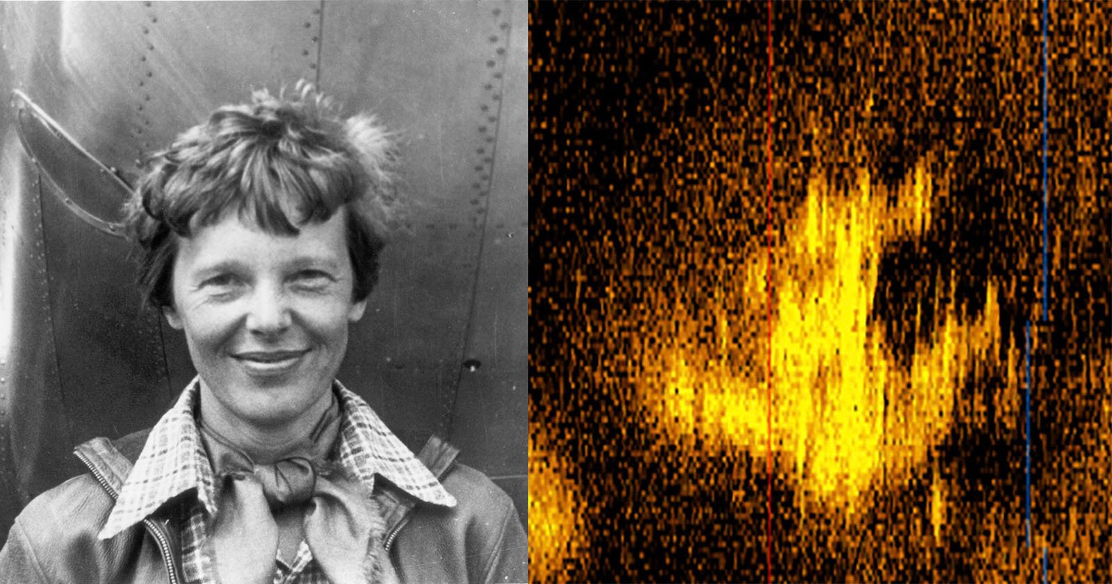 An Underwater Drone Might Have Captured an Image of Amelia Earhart’s Plane