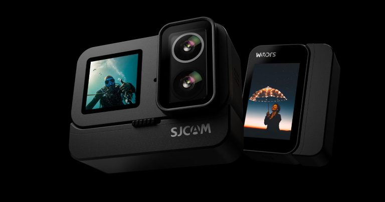 The SJ20 Looks Janky, But It’s the First-Ever Dual Lens Action Camera