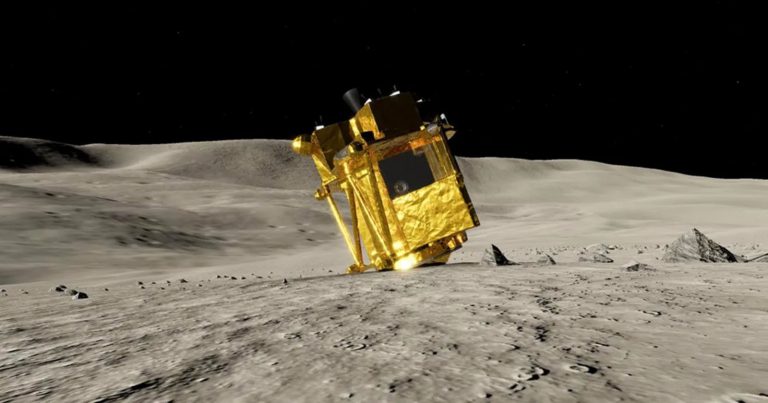 Japan’s SLIM Lunar Lander Back Online After Precise but Awkward Landing