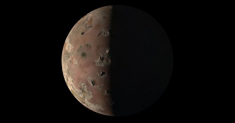 Juno Captures Incredible Image of Jupiter’s Moon Io During Closest Flyby