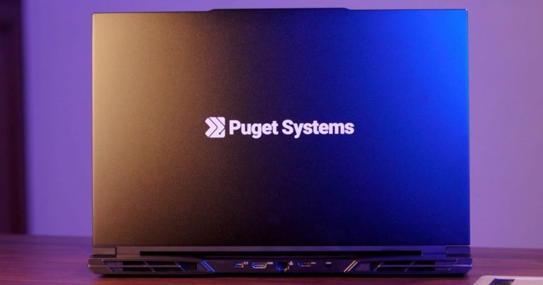 Puget Systems Launches Workstation-Grade 17-inch Laptop