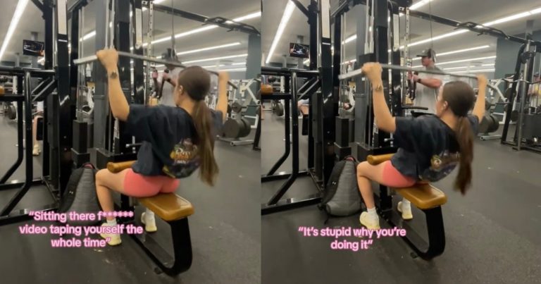 Debate After Man Mocks Influencer as ‘Stupid’ for Filming in The Gym