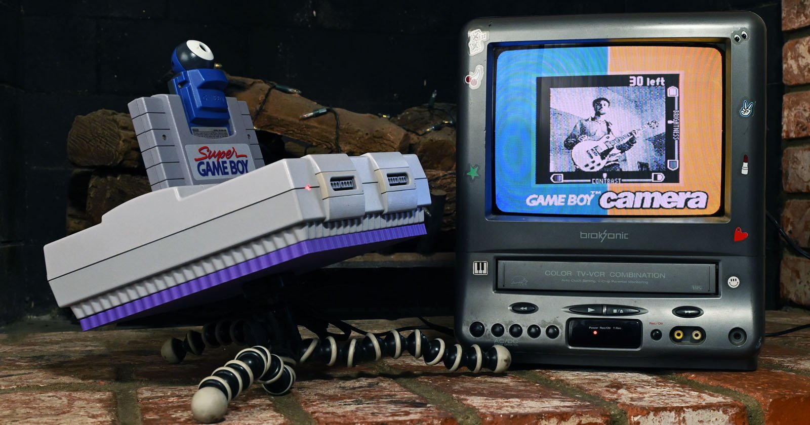 Super Nintendo Tripod Mount Makes the Game Boy Camera Even Cooler