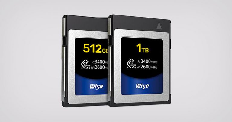 Wise Launches CFexpress 4.0 Type B Memory Cards Starting at $200