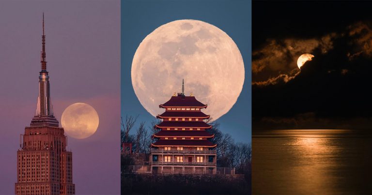 Phenomenal Photos of March’s Full Worm Moon