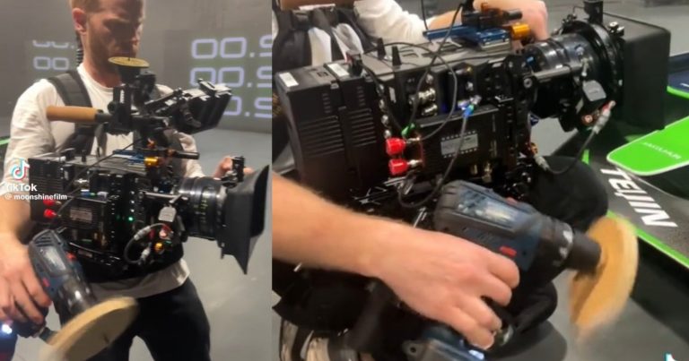 Filmmakers Create Incredible ‘Shaky Effect’ By Attaching a Drill to Camera