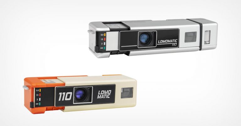 Lomography’s Lomomatic 110 Film Camera Slips Right Into Your Pocket