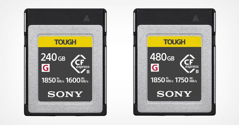 Sony’s New Tough CFexpress Type B Cards Are Fast and Affordable