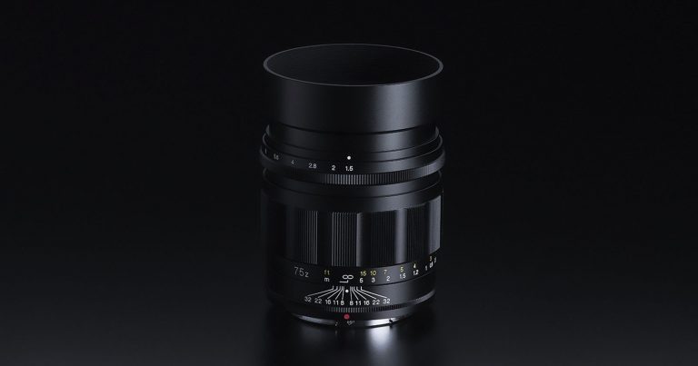 Cosina is Bringing the Voigtlander Nokton 75mm f/1.5 to Nikon Z-Mount