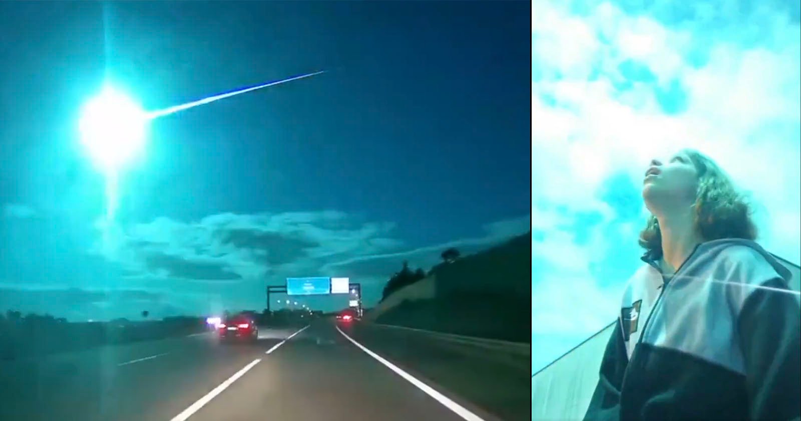 Bright Green Meteor Serendipitously Captured by Cameras in Spain and Portugal