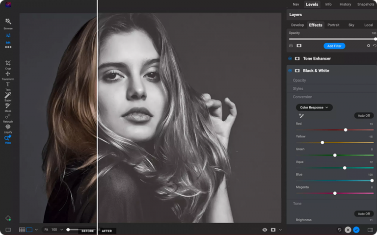 The Best Software for Black & White Editing