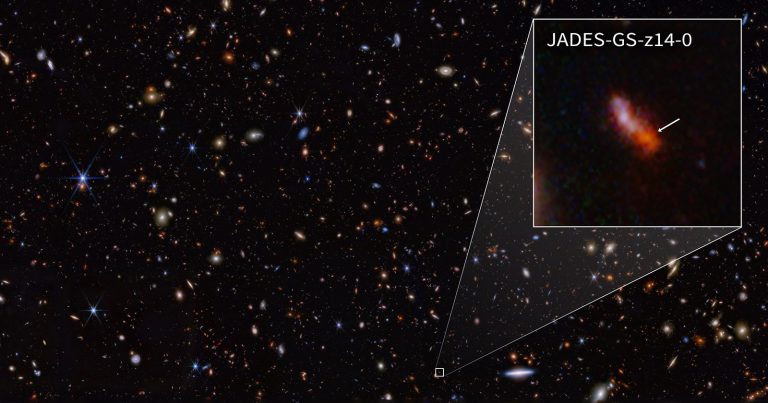 This is the Oldest Known Galaxy Ever Photographed