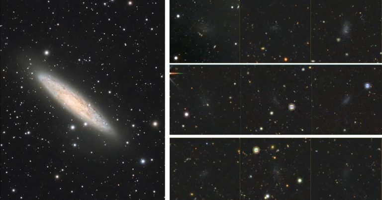 How An Italian Astrophotographer Discovered Five Galaxies