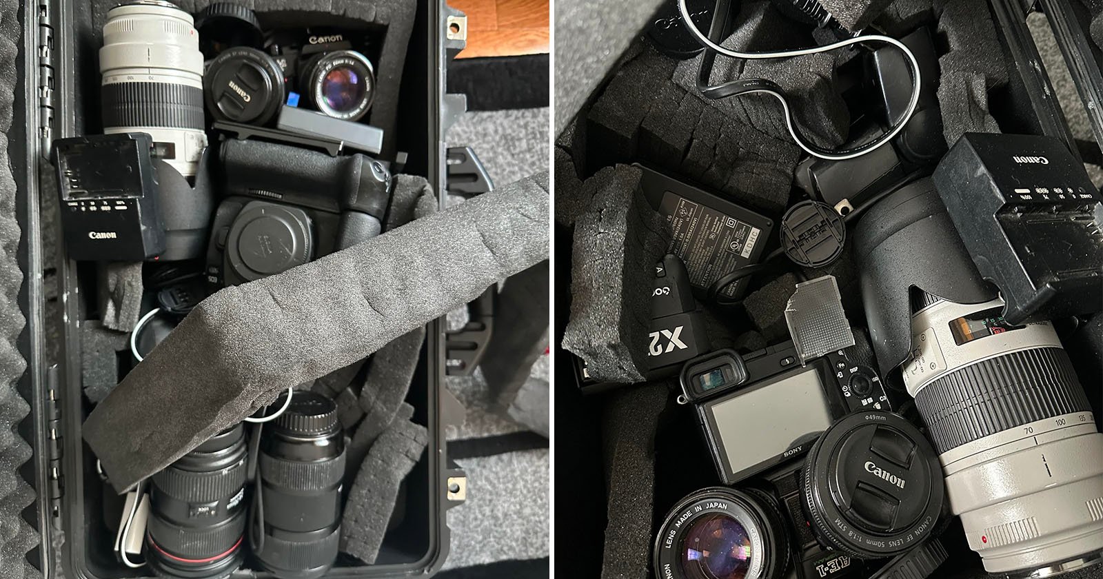 Photographer Has $15K Worth of Gear Destroyed During United Airlines Flight