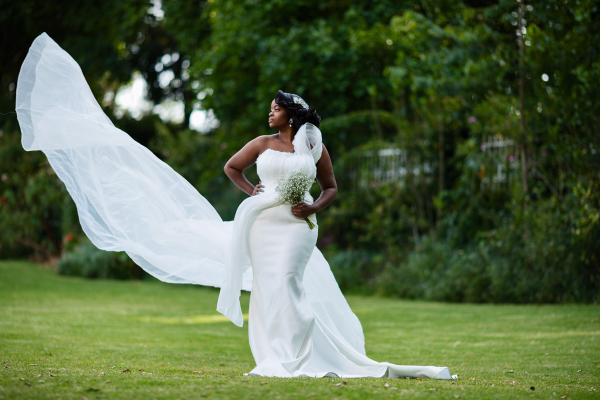 Naishola Garden Wedding Venue :: Airvy Atelier Bride Gown Dress