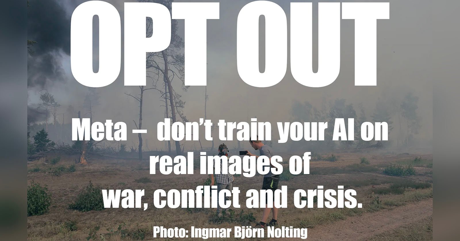 Photojournalists Sign Open Letter Urging Meta Not to Use Their Photos for AI Training