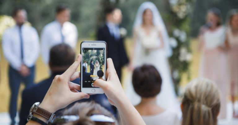 Wedding Photographer Explains Viral Video of Bride Telling Guests to Put Phones Away