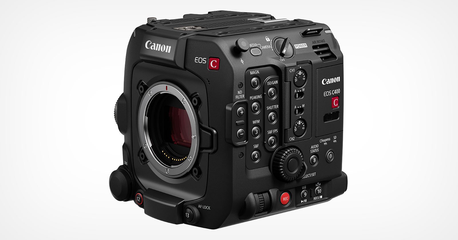 Canon’s RF-Mount C400 Cine Camera Has a New 6K Full-Frame Sensor