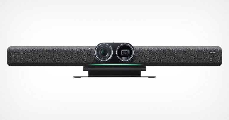 Insta360 Connect Is an AI-Equipped, Dual 4K Video Conference Camera