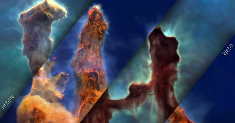 Stunning 3D Visualization Shows Pillars of Creation Like Never Before