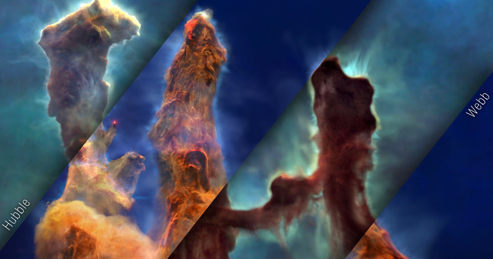 Stunning 3D Visualization Shows Pillars of Creation Like Never Before