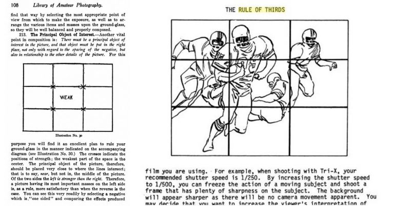 The True Photographic History of ‘The Rule of Thirds’ (and Golden Mean)