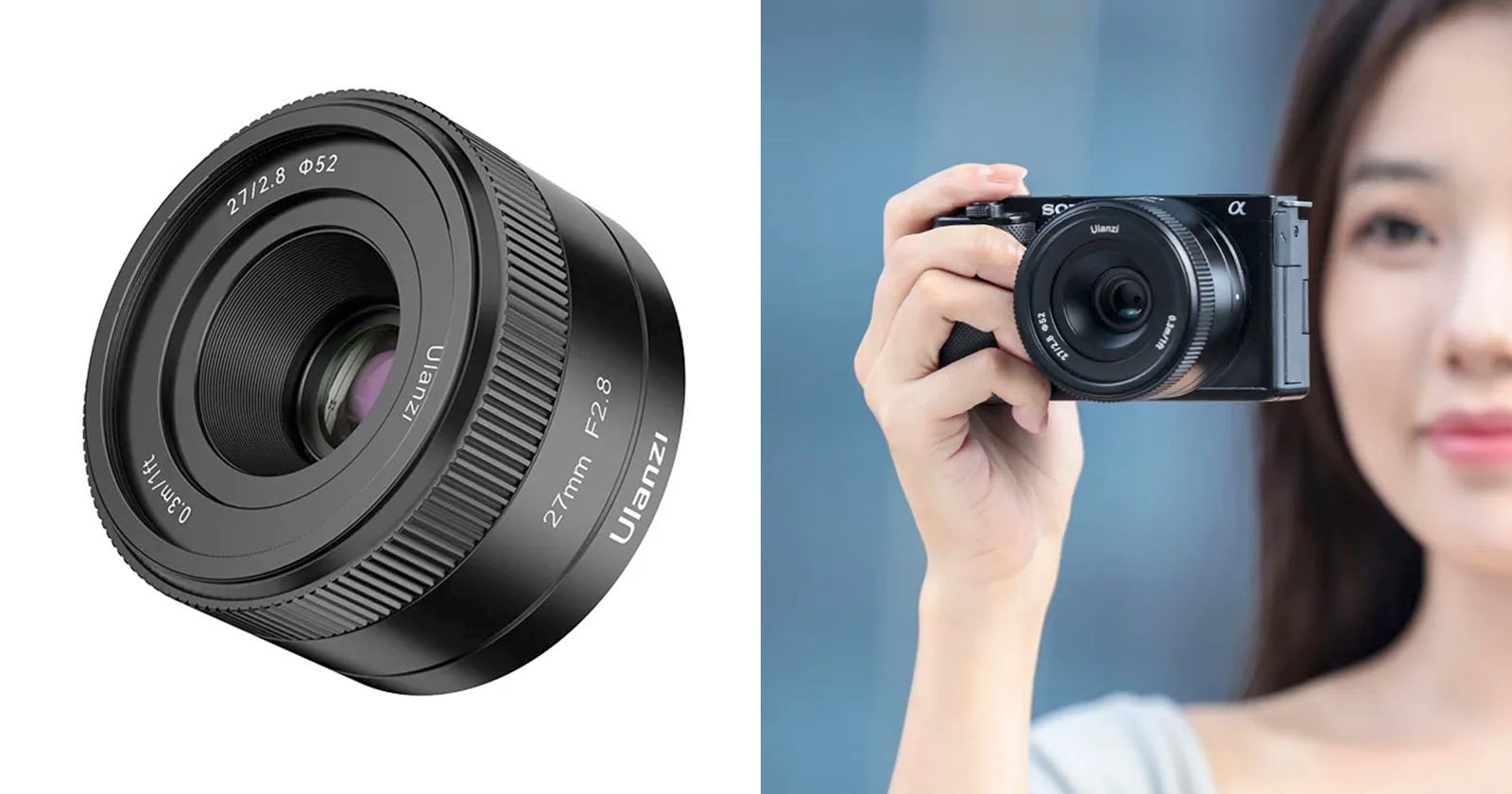 The Ulanzi 27mm f/2.8 Is the Company’s First Mirrorless Lens