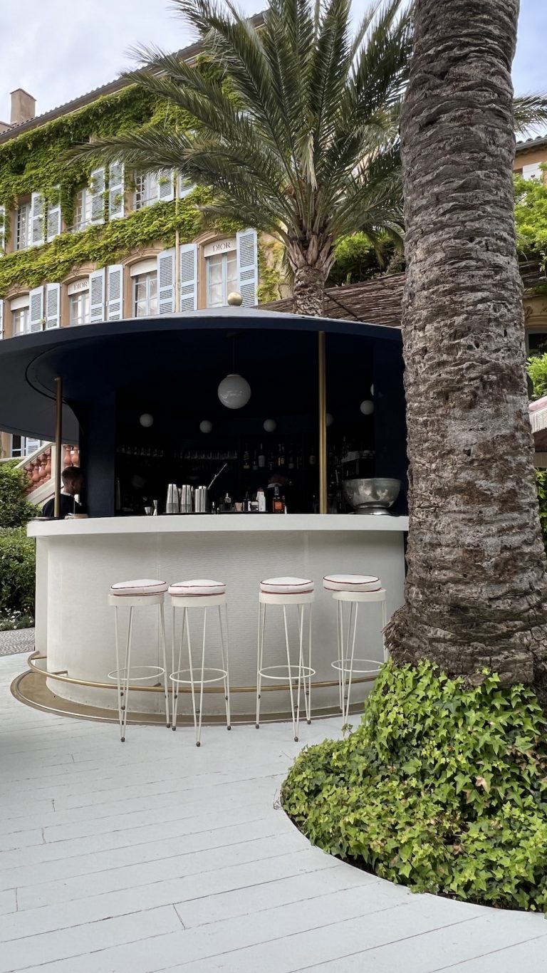 Dior cafe and store Saint Tropez