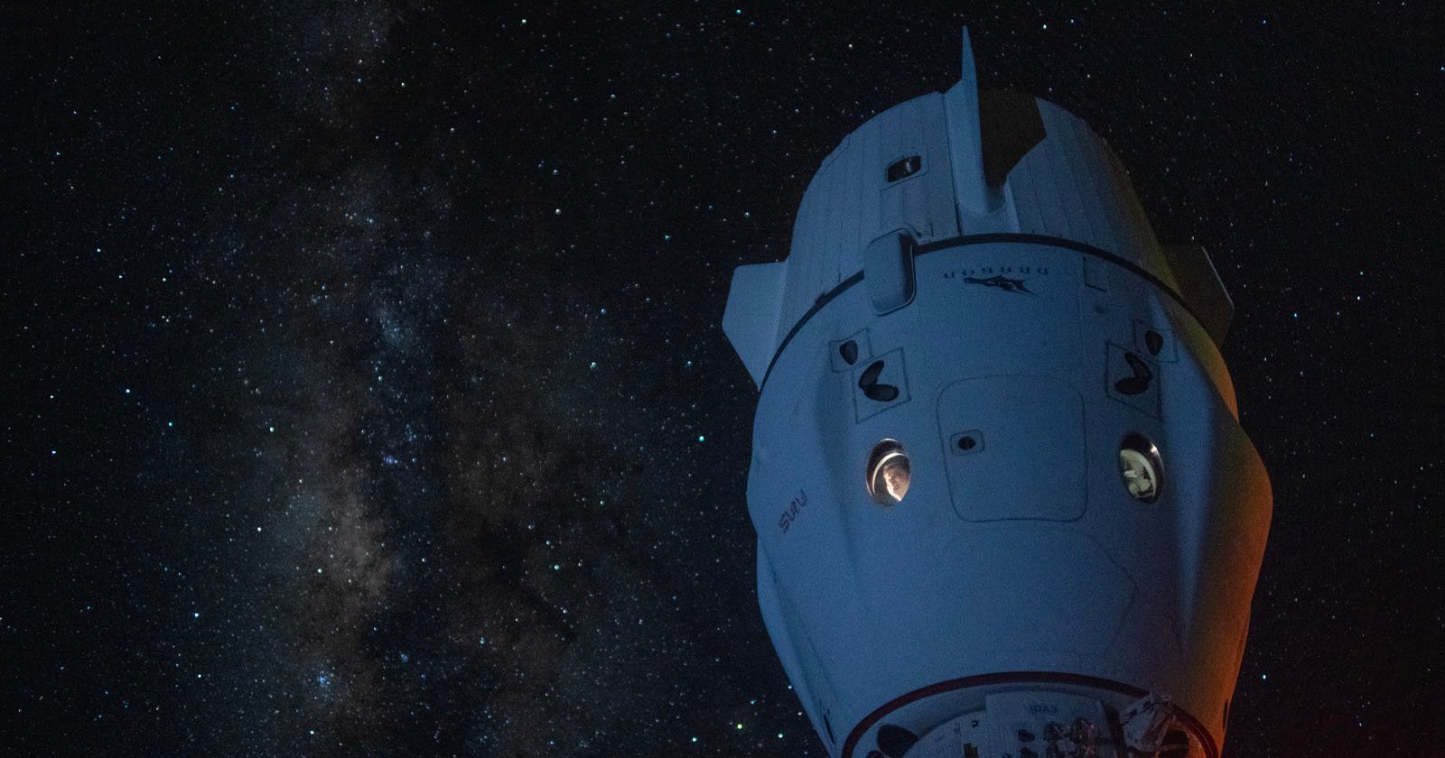 Astronaut Uses Moonlight and Off-Camera Flash for Awesome ISS Portrait