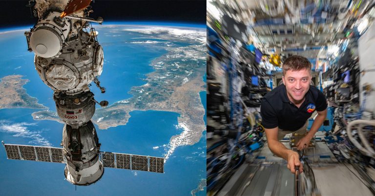 A NASA Astronaut is Taking Beautiful and Creative Photos Onboard the ISS