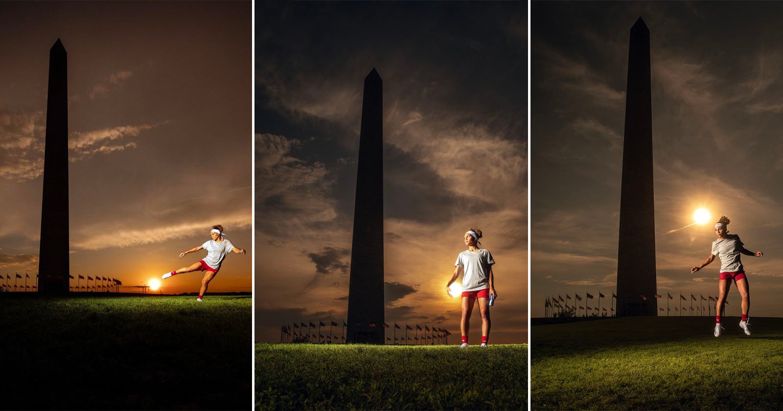 Photographer Uses the Sun as a Ball for Epic Shoot With Soccer Star