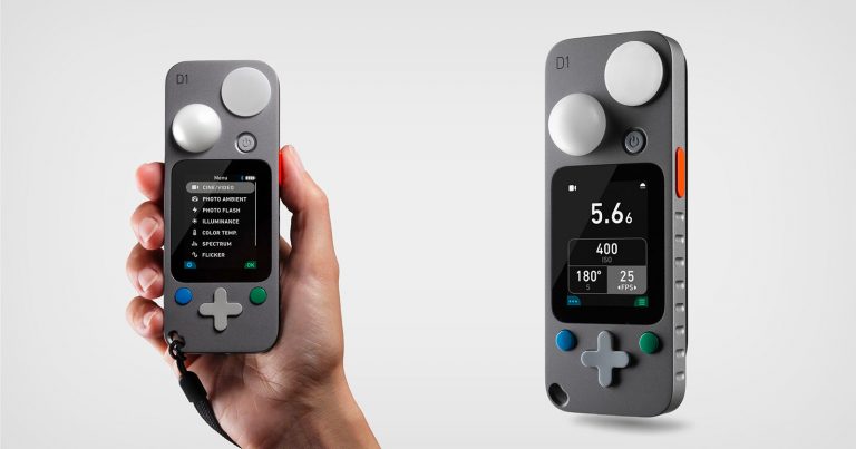 The Lit Duo 1 Light Meter Measures All the Lights Photographers and Videographers Need