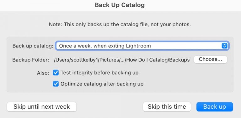 It’s ‘Delete Your Old Lightroom Backup Catalogs” Friday!