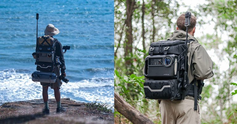 The Lancer300 Photo Backpack is a Modular Power Station Inspired by ‘Death Stranding’