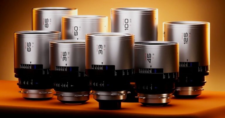 Blazar Expands Anamorphic Remus Series With Four Full-Frame Primes