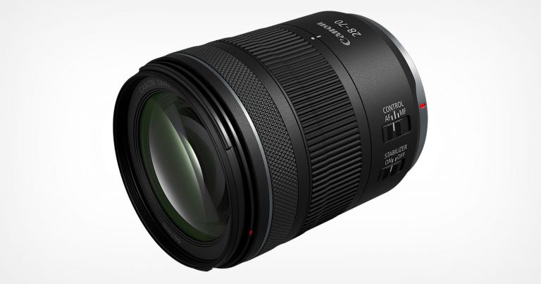 Canon’s New Lightweight RF 28-70mm f/2.8 IS STM Lens Costs $1,099